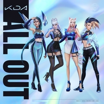 K/da feat Wolftyla, Bekuh Boom, Aluna, League of Legends - Drum Go Dum (All Out 2020)