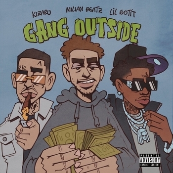 Kizaru feat Milian Beatz, Lil Gotit - Gang Outside (Популярное ВК 2022)