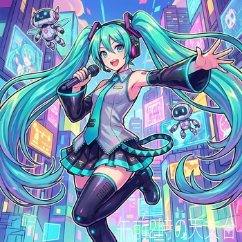 Hatsune Miku, Thea Strand - 錆びついた純情