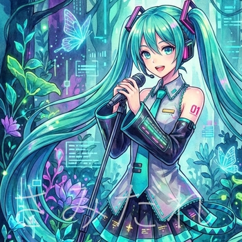 Hatsune Miku, Emily Bjørk - あじさい