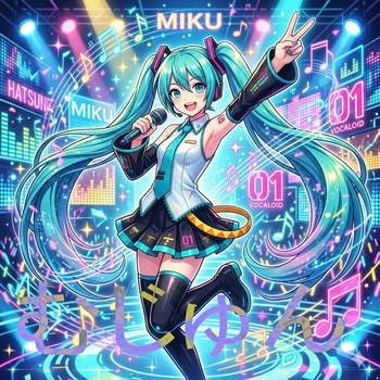 Hatsune Miku, Ingeborg Sørendottir - 偶像ごっこ