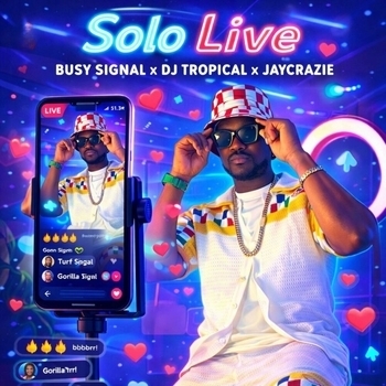 Busy Signal, dj tropical, JayCrazie - Solo Live