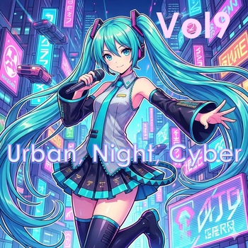 Альбом Urban, Night, Cyber, Vol. 9 Hatsune Miku, Stine Tveit