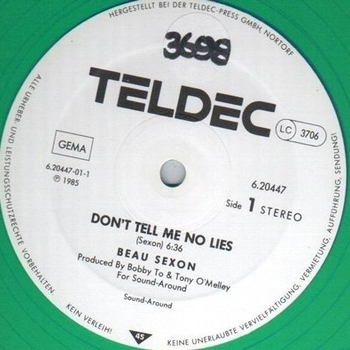 Beau Sexon - Don't Tell Me No Lies