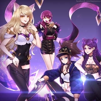 K Da feat Madison Beer, (G)I-Dle, Jaira Burns, League Of Legends - Pop Stars