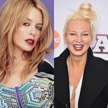Sia and Kylie Minogue