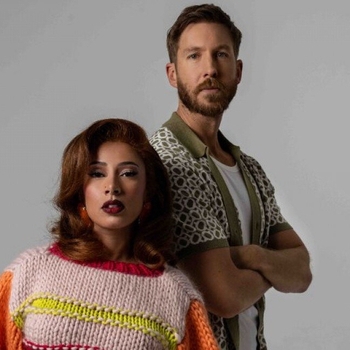 Eliza Rose and Calvin Harris
