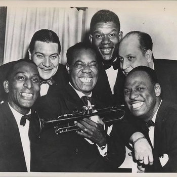 His All-Stars and Louis Armstrong - Tin Roof Blues (Live Gig 1973)